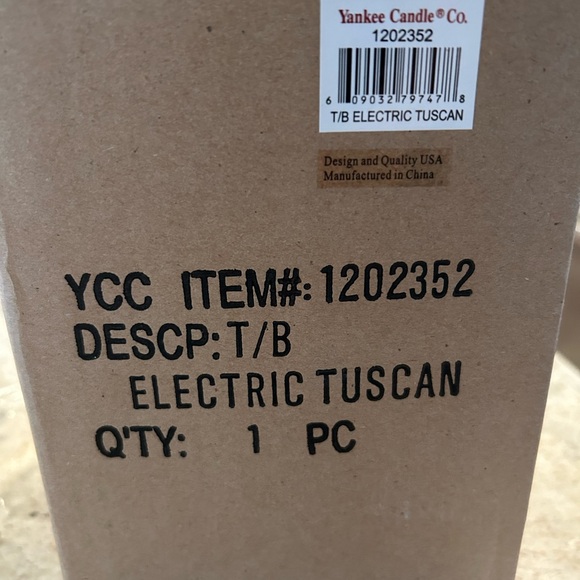 Yankee Candle Electric Tuscan Tart Burner - Picture 4 of 5